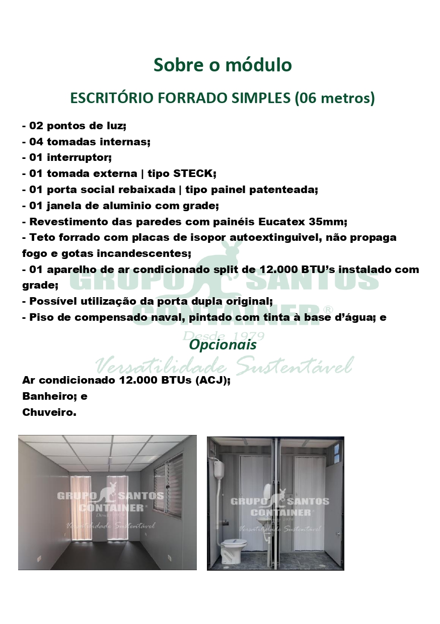 Forrado (06 metros) foto 3